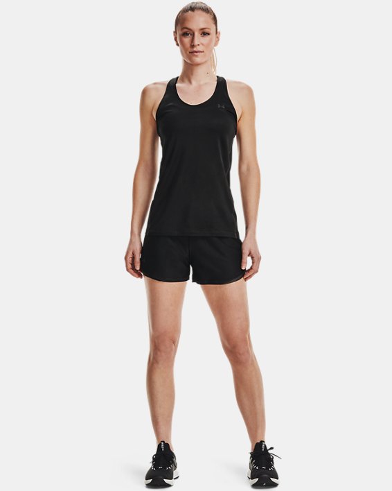 Women's UA Play Up 2.0 Shorts in Black image number 2